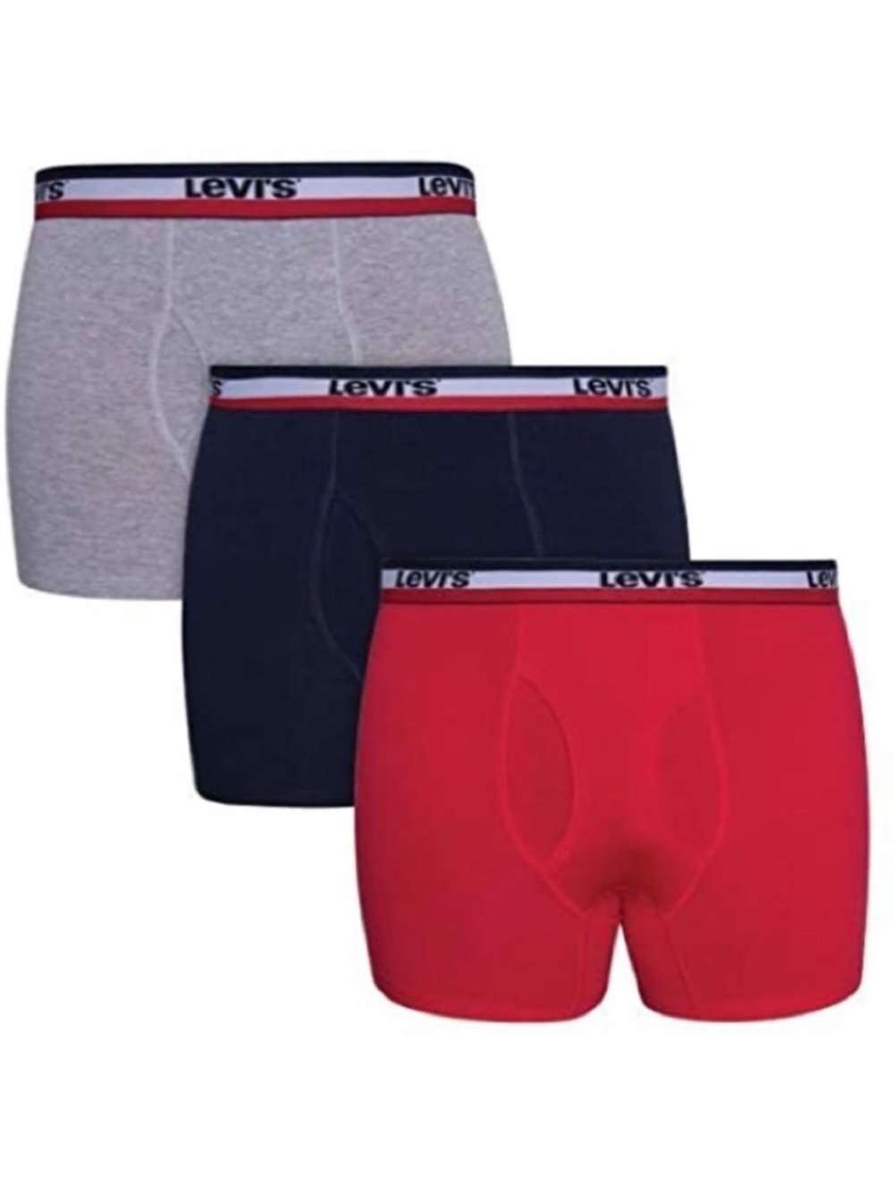 LEVI’S Small pack of 3 multicolored boxer briefs